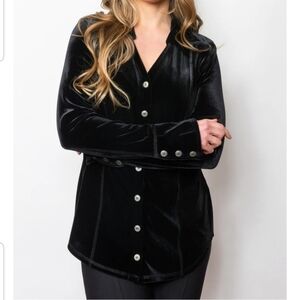 Sno skins Plush Velvet Buttondown